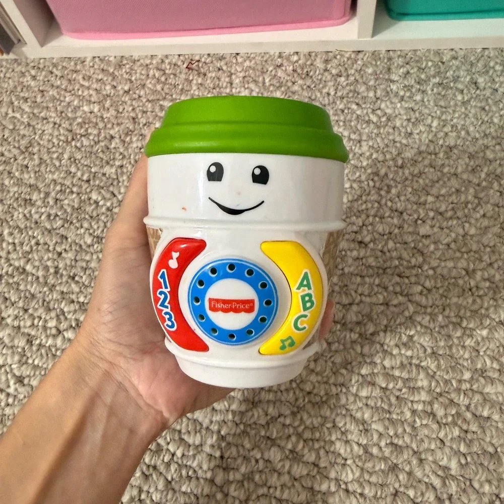 Fisher Price Laugh & Learn On-the-Glow Coffee Cup Toy